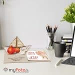 Office,Desk,Top,Table,With,Office,Supplies,,Workspace,And,Copy